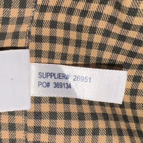 Ralph Lauren Blue Label Brown Checkered Casual Button Down Shirt - Picture 11 of 12